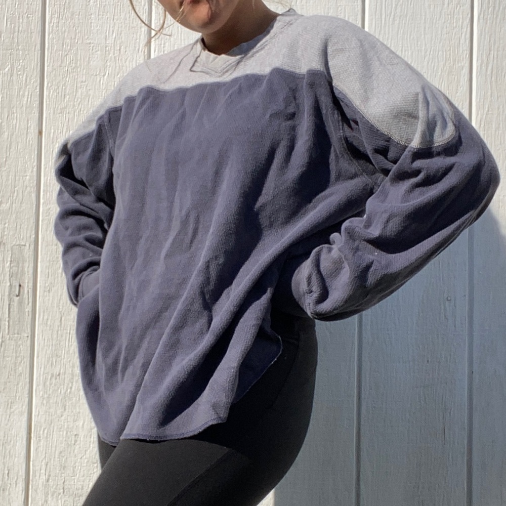 Eddie Brouwer grey sweater, 90s style